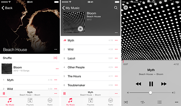 iOS 8.4 Music 2