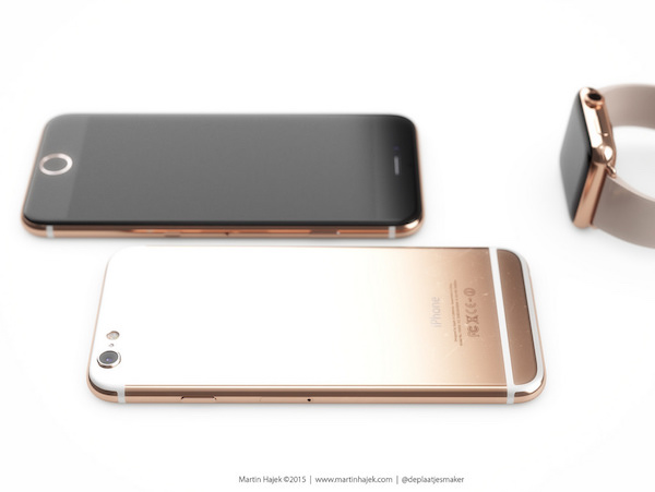 iPhone 6s Rose Gold concept 1