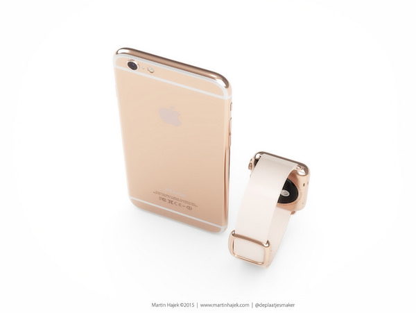 iPhone 6s Rose Gold concept 3