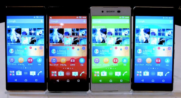 xperia z4 UI