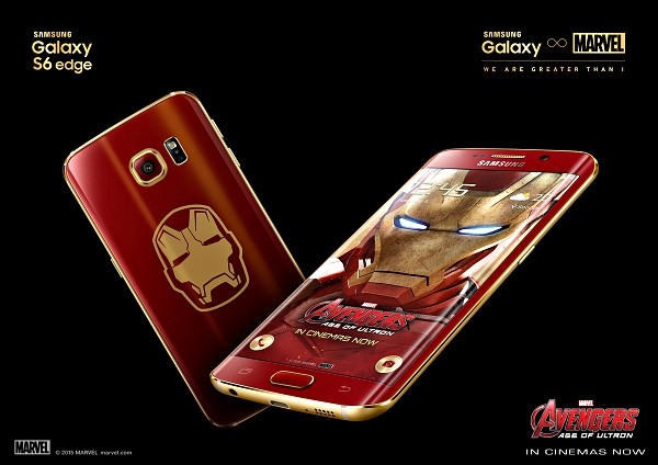Galaxy S6 Edge Iron Man limited edition 1