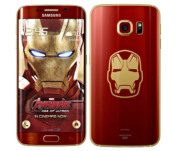 Galaxy S6 Edge Iron Man limited edition