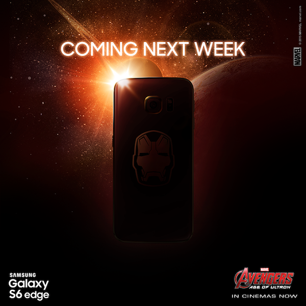 Galaxy S6 edge Iron Man