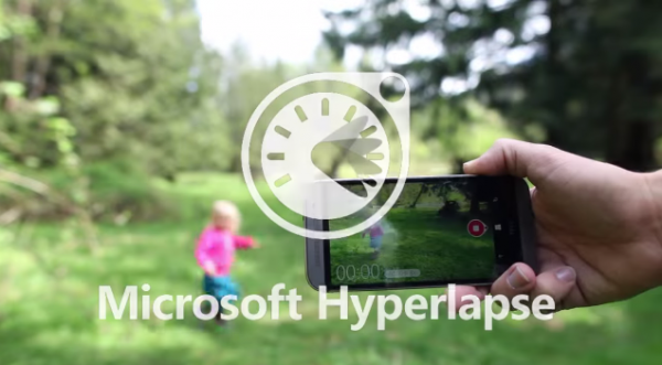 Meet Microsoft Hyperlapse