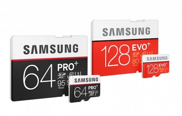 PRO Plus and EVO Plus microSD cards