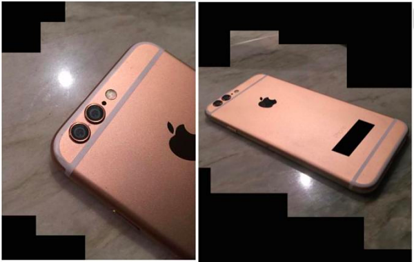 iPhone 6s Rose Gold, dualcamera