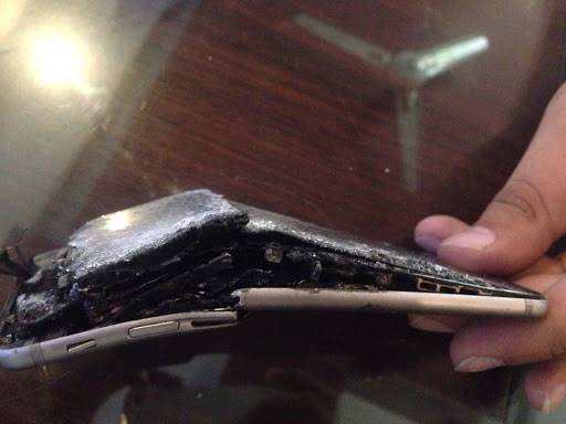 Apple iPhone 6 explodes 2