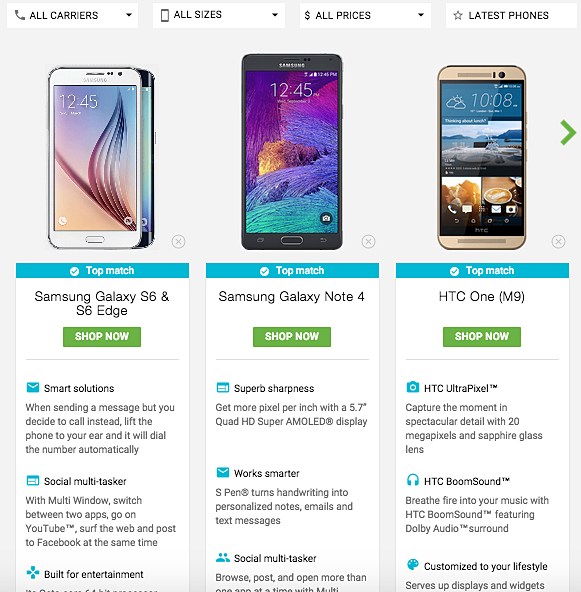 Google Which Phone 1