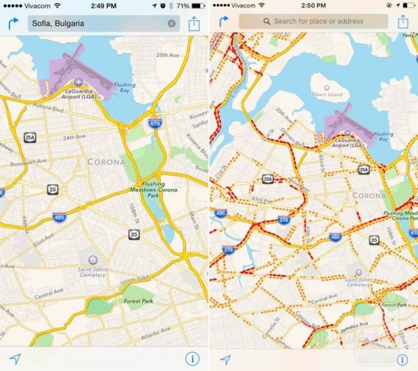 Traffic-in-Apple-Maps