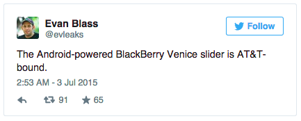 BlackBerry Venice 1