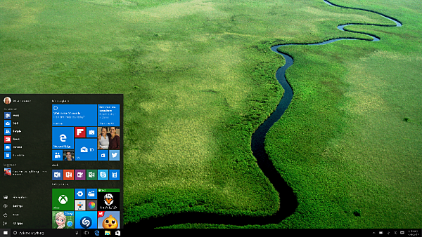 Windows 10 Start Menu