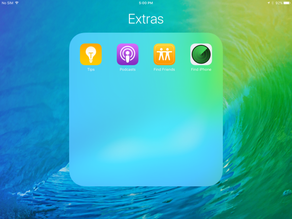 iPad Folder