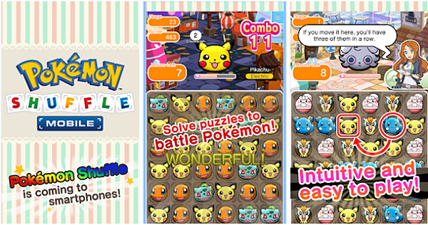 Pokémon Shuffle Mobile 1
