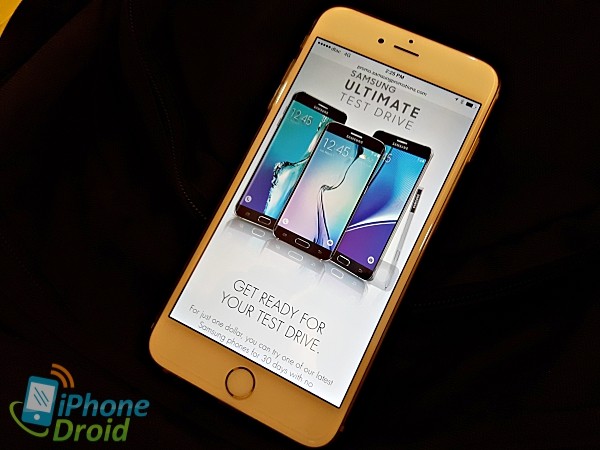 Samsung Test Drive for iPhone user
