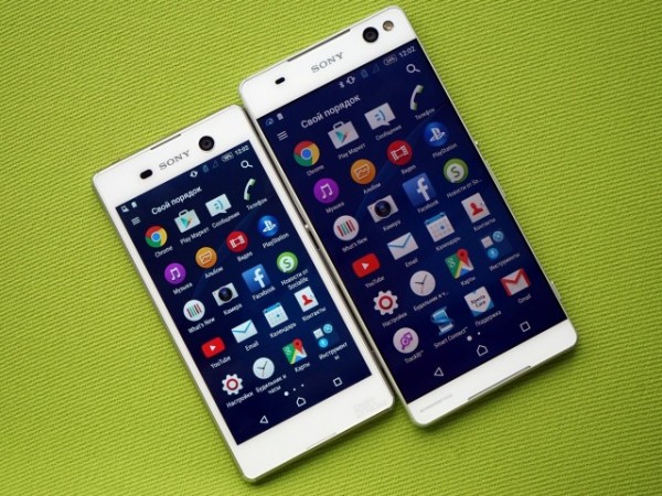Sony Xperia C5 Ultra and M5