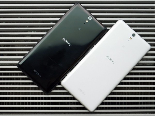 Sony Xperia C5 Ultra black and white