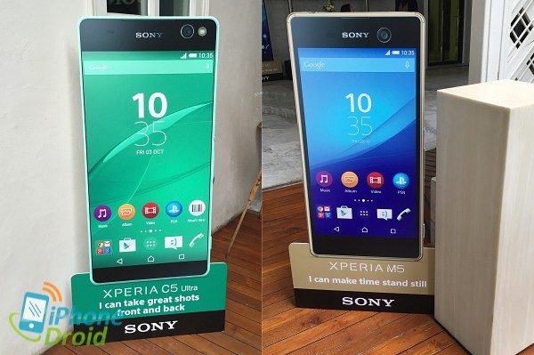 Xperia C5 Ultra and Xperia M5