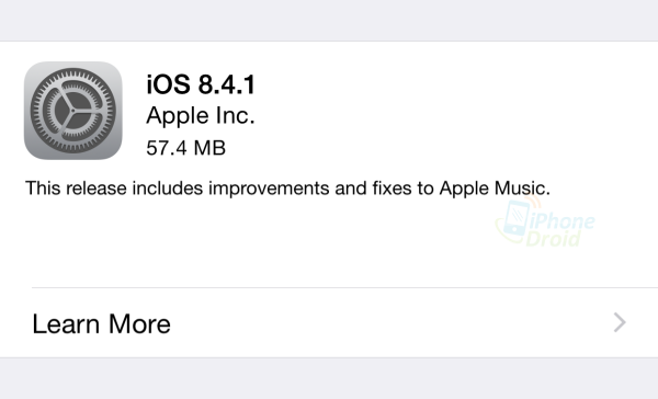 iOS8.4.1