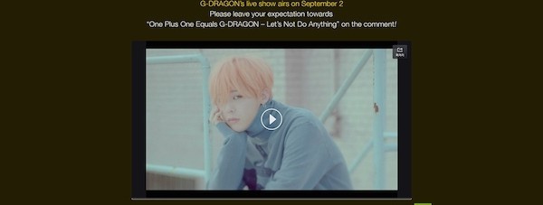 Naver V Big Bang V LIVE 1