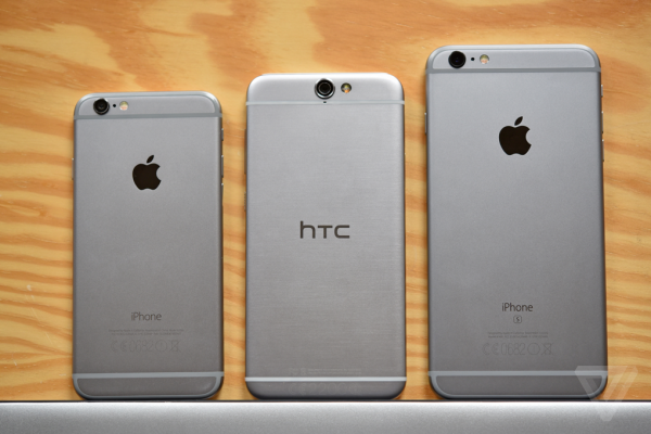 HTC One A9 and iPhone 6s