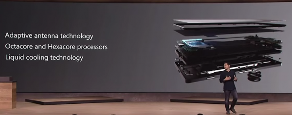 Microsoft Lumia 950 XL inside