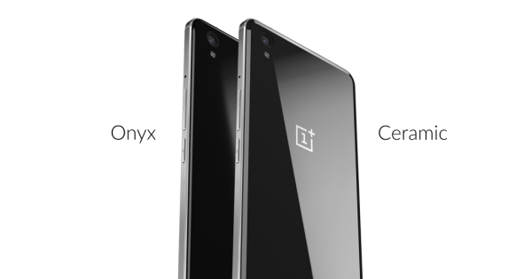 OnePlus X Onyx and Ceramic