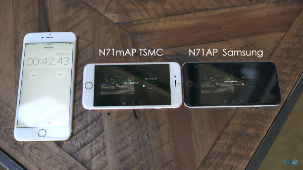 iPhone 6s- Samsung and TSMC A9 chips yield different battery life