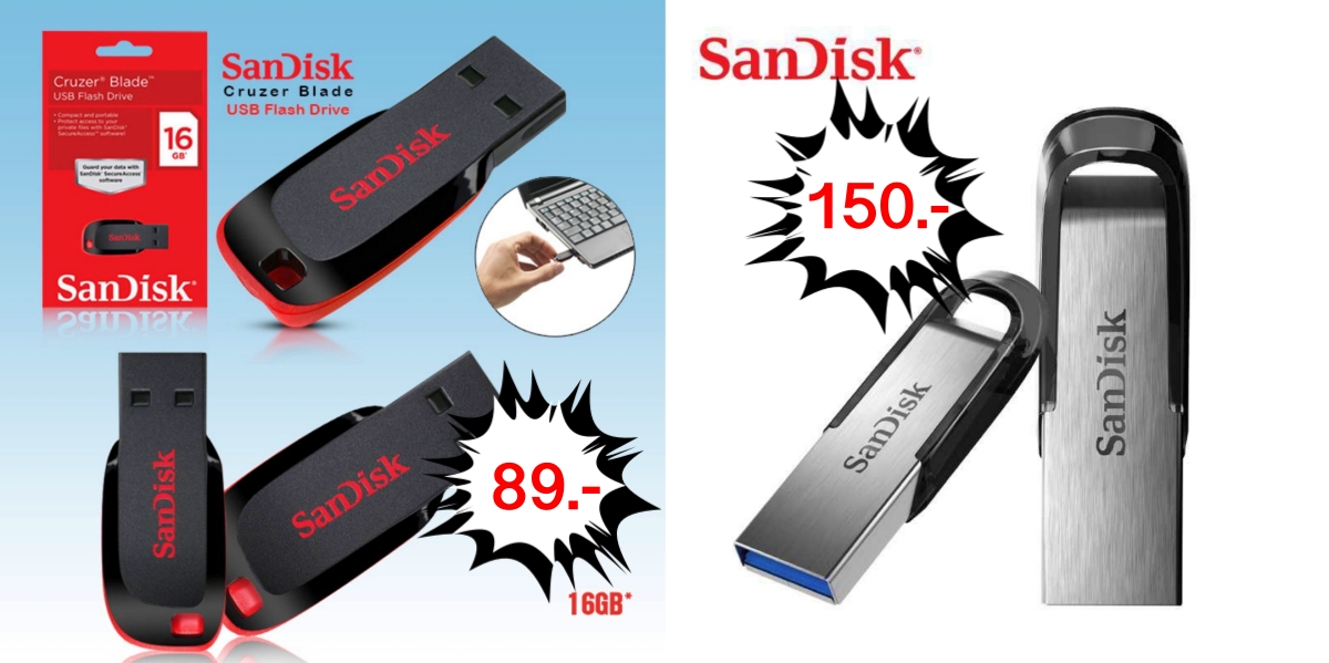 Sandisk Cruzer Blade 16GB