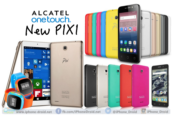 Alcatel New Pixi family