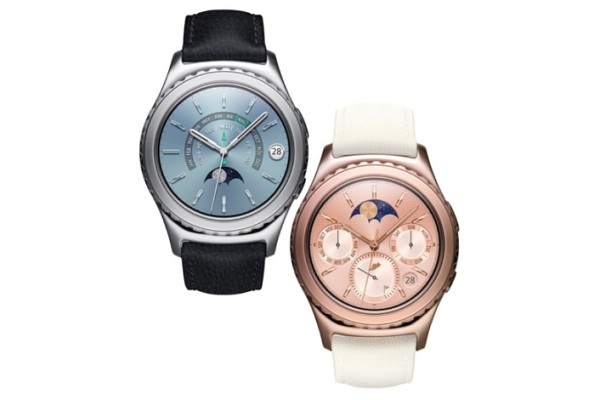 Samsung Gear S2 Classic Platinum and 18K Rose Gold