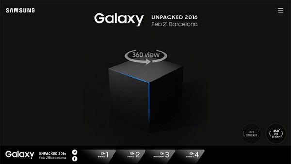 How to Enjoy First Ever 360 Live Streaming of Samsung Galaxy Unpacked 2016-01