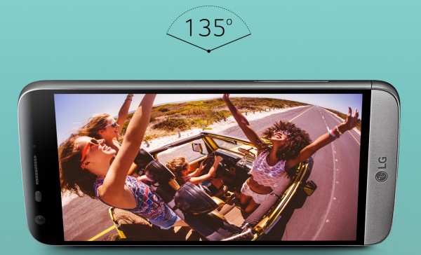 LG G5 Camera 135 degree