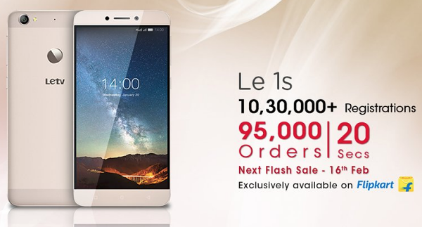 LeTV Le 1s India