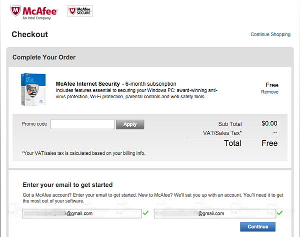 McAfee Internet Security Free 1