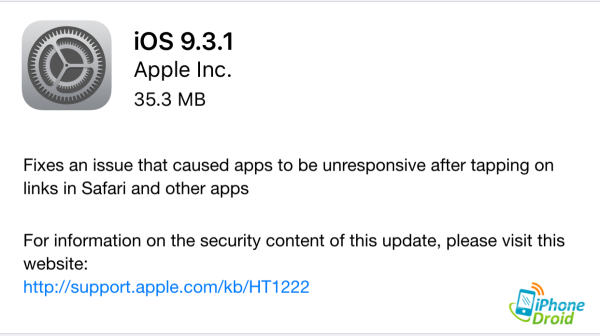 iOS9.3.1
