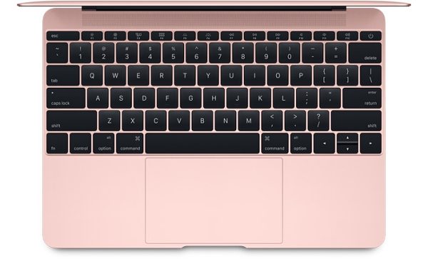 New MacBook 12 Rose Gold