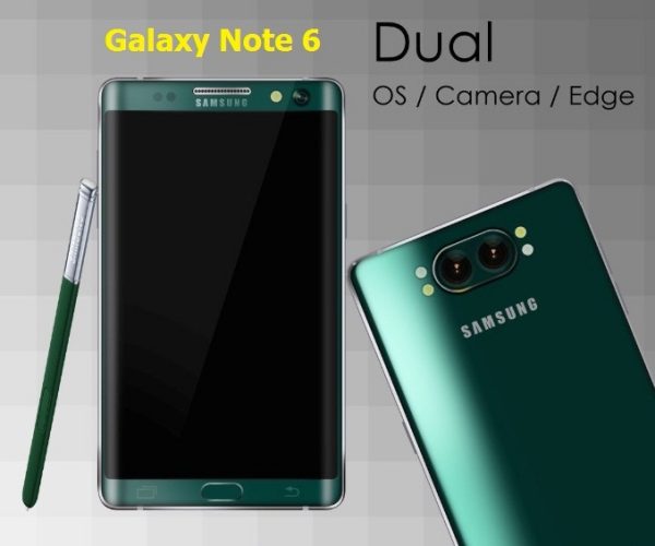 Galaxy Note 6 edge Concept