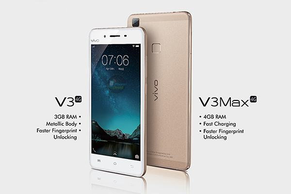 vivo V3 and vivo V3Max