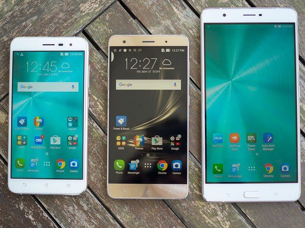 ASUS ZenFone 3 versus Deluxe versus Ultra