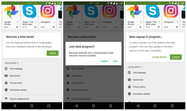 Google Play Store 6.7 update