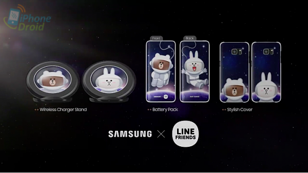 Samsung x LINE Friends Collections