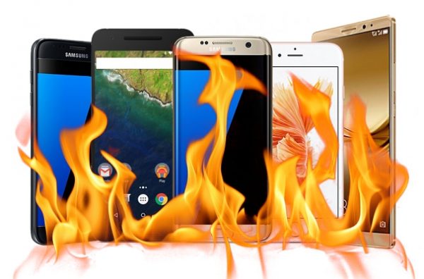 Smartphone overheat