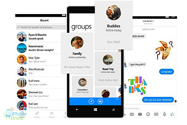 Facebook Messenger App for Windows 10 Mobile