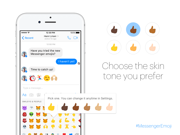 Facebook Will Finally Roll Out Some Diverse Emojis for Messenger 04
