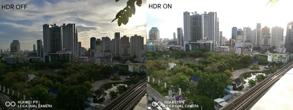 Huawei P9 HDR Mode