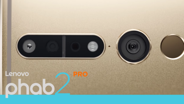 Lenovo Phab 2 Pro Project Tango Camera