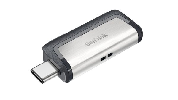 Product: SanDisk Ultra Dual Drive USB Type-C - left Type-C open