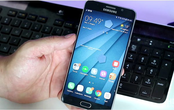 TouchWiz UI Galaxy Note 7