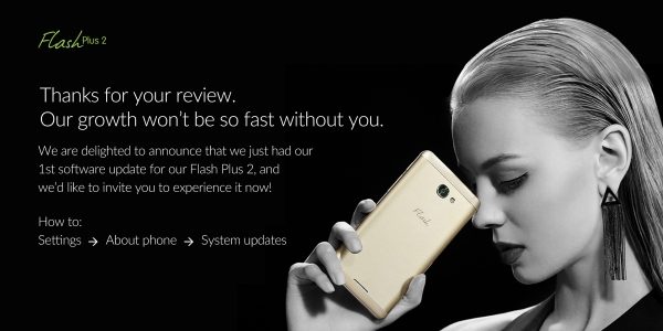 Flash Plus 2 OTA Update