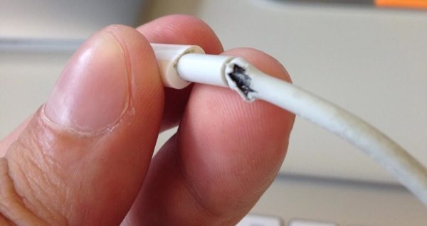 Frayed Lightning Cables